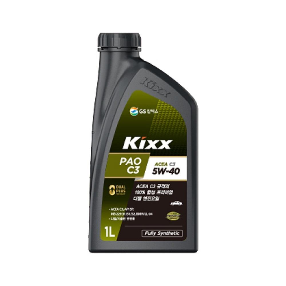 Kixx PAO C3 5W-40 1L 12개 1박스 엔진오일