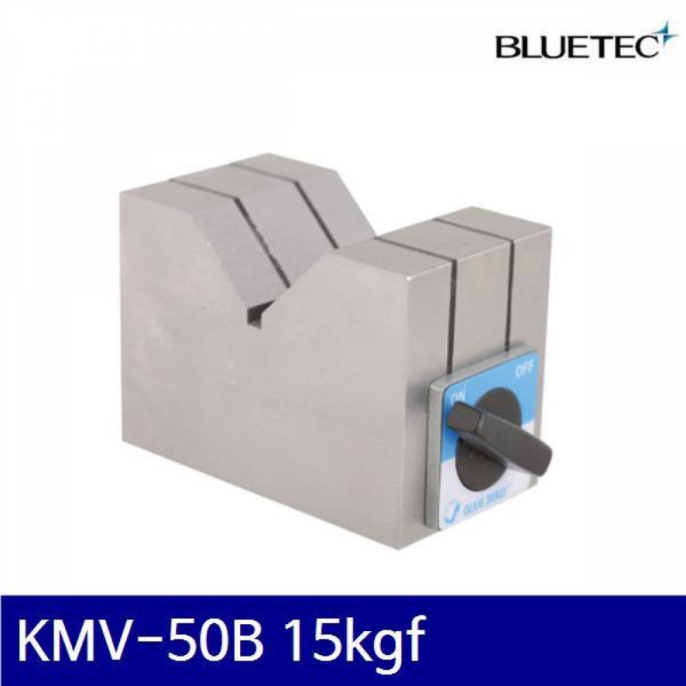 블루텍 4002219 마그네틱V블럭 KMV-50B 15kgf 70x40x50mm (1EA)