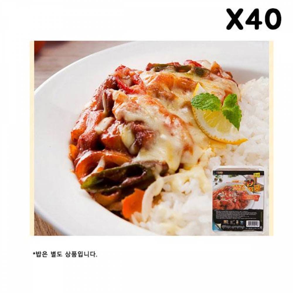 FK 더빱 치즈불닭 덮밥소스 300gX40