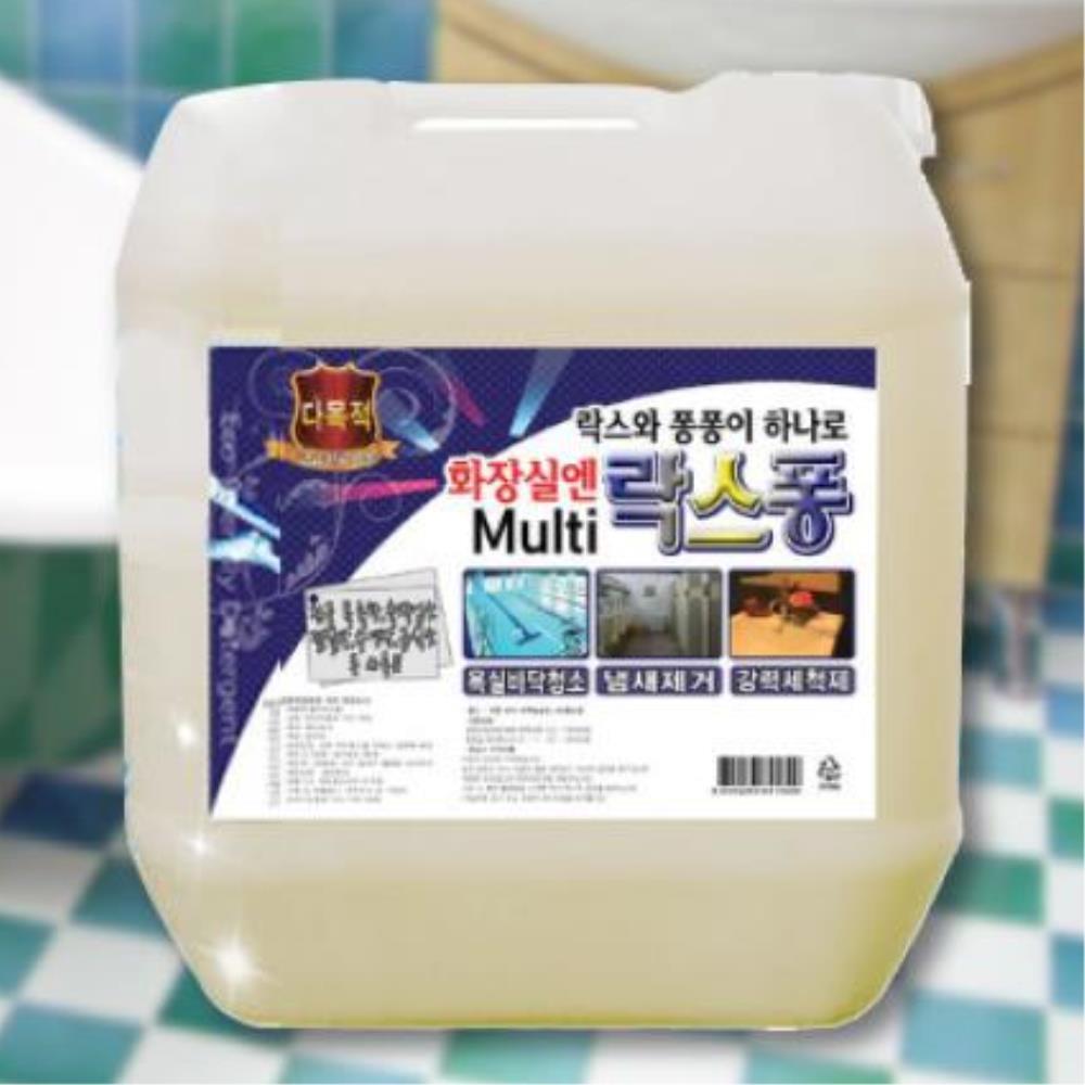 멀티락스퐁 화장실 사우나 18.75L 청소세정제 수영장