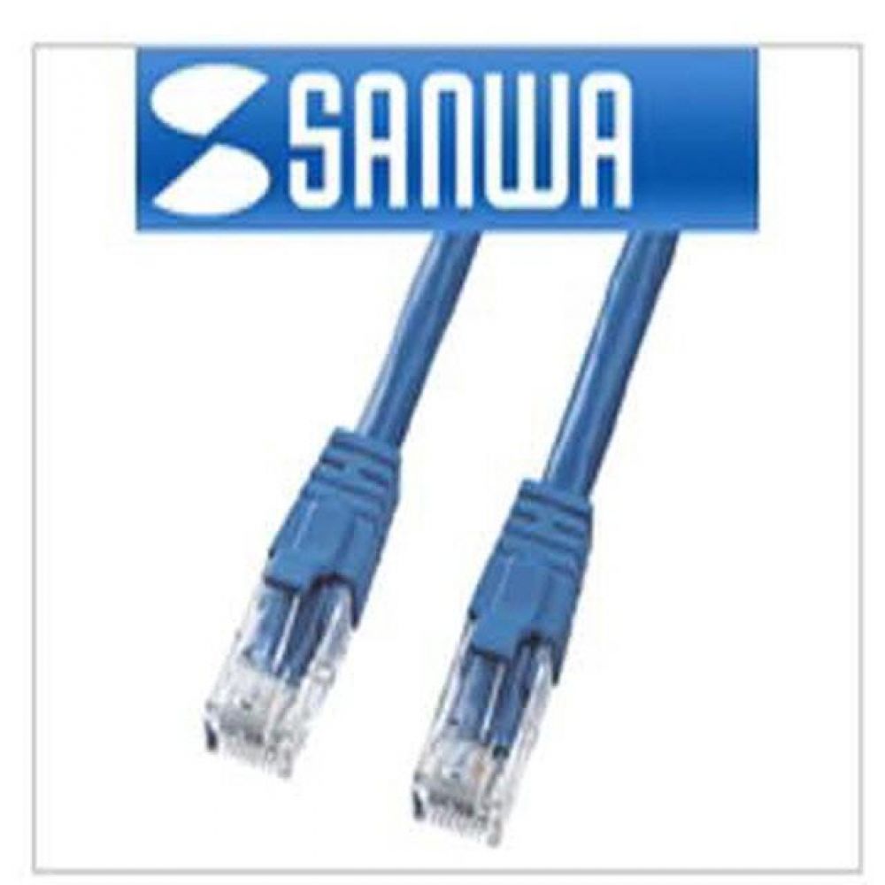 (K)CAT.6 UTP 다이렉트 케이블(블루) 10M /랜케이블/1000BASE-TX 지원/ 250MHz 전송 대역폭/ 단선