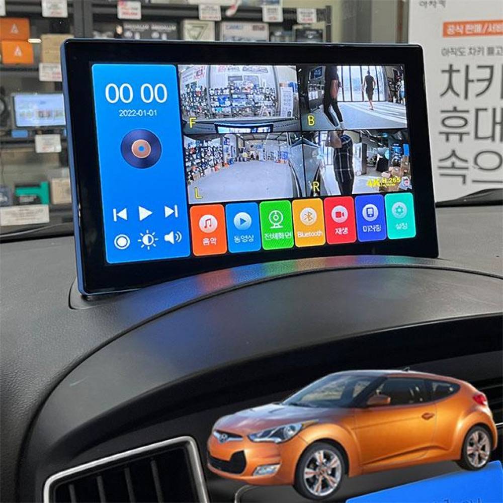 벨로스터 제임스P 10.1인치 4채널블랙박스