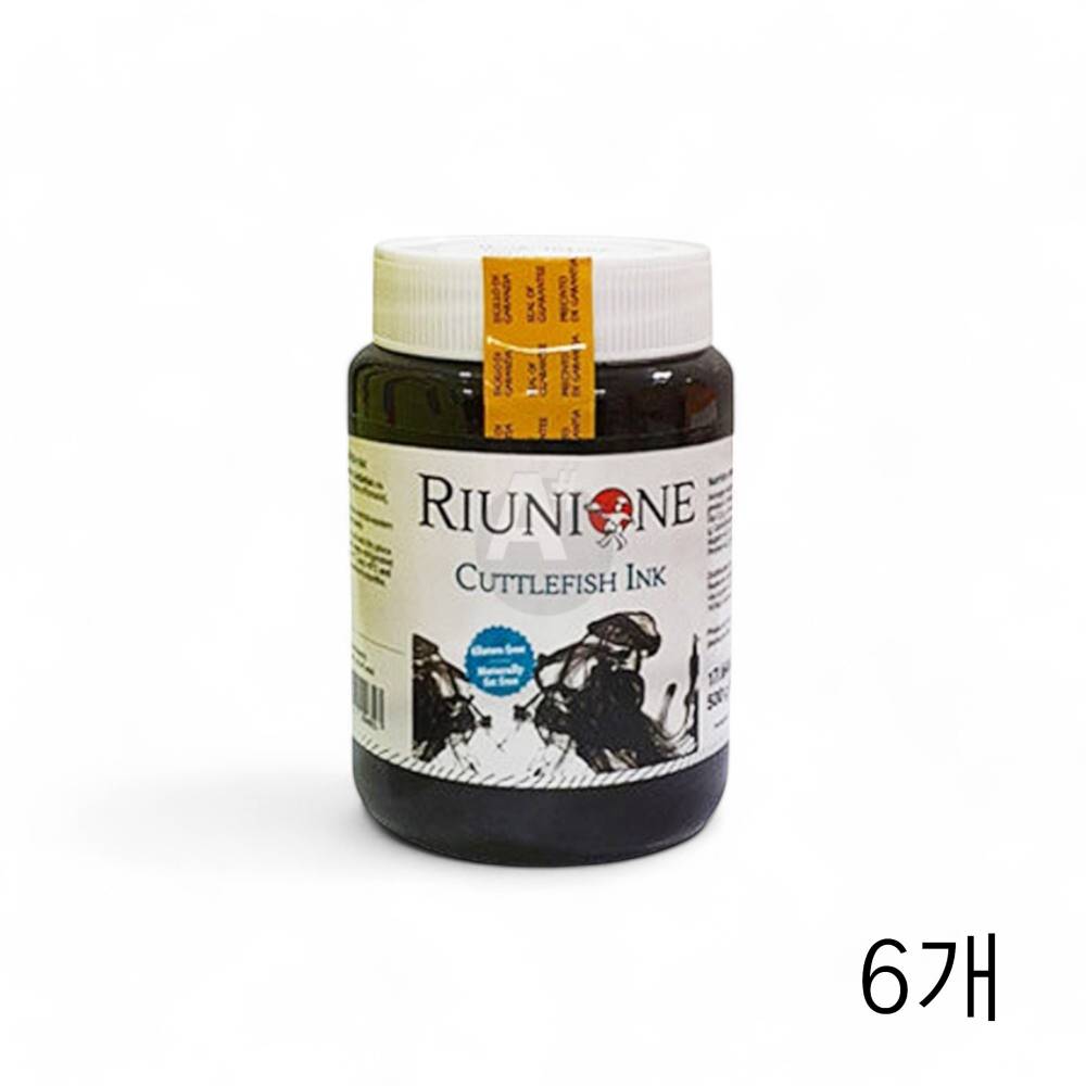 리유니온 오징어먹물 500g X 6개 먹물파스타 리유니언 식용색소 먹물리조또 먹물빵