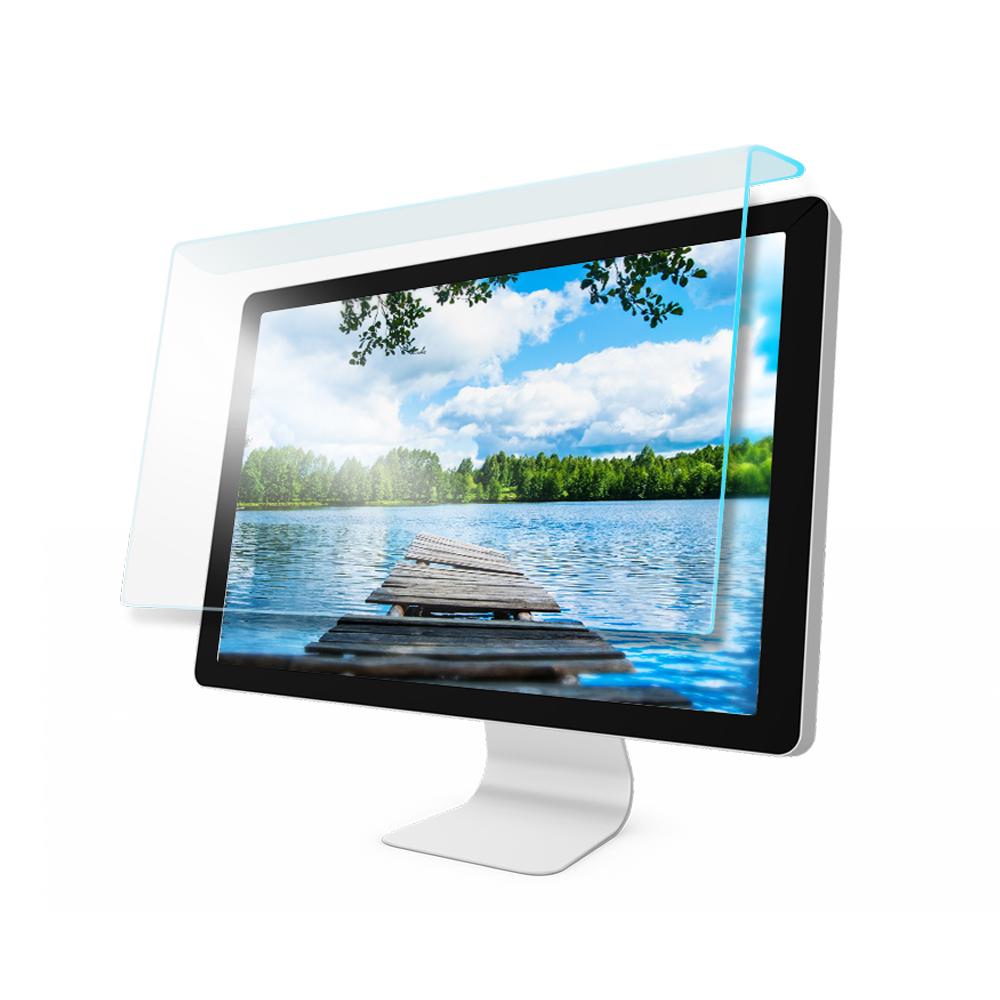 아크릴 거치식 모니터 블루라이트컷필름 24인치
