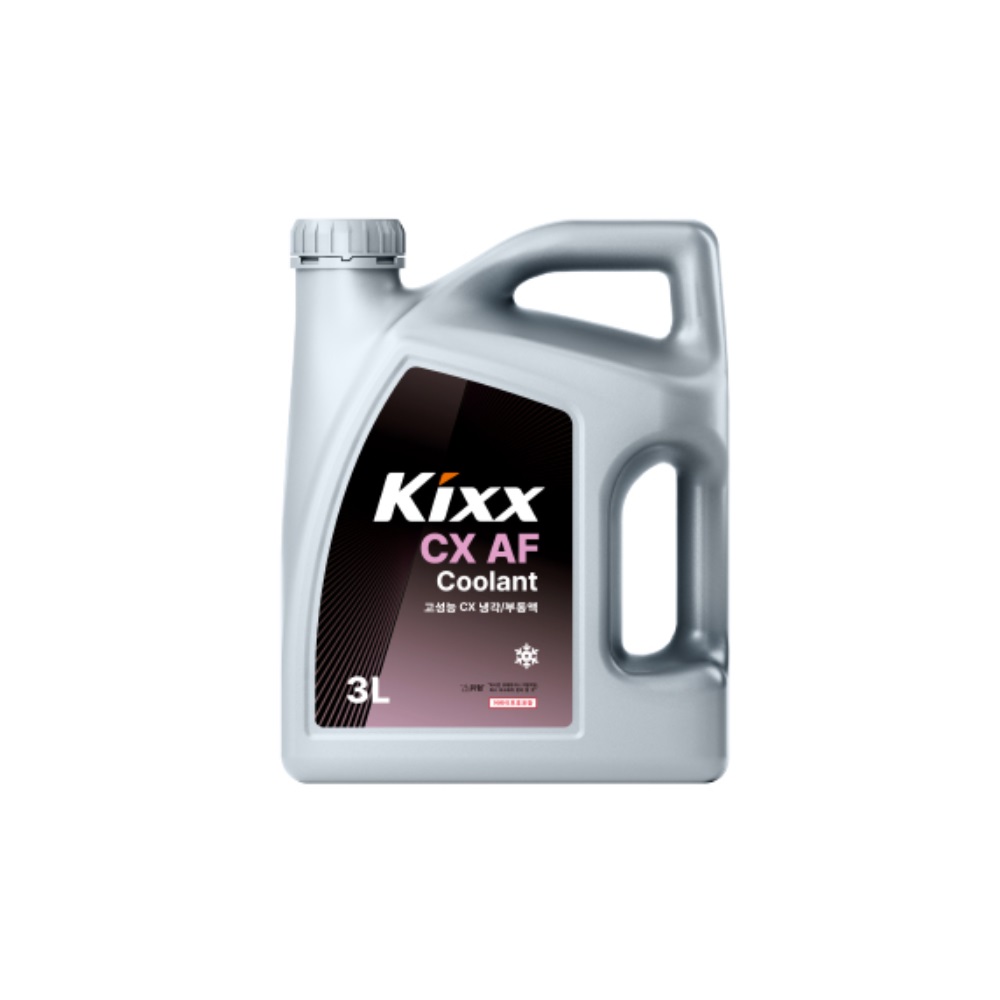 Kixx CX AF COOLANT(RED) 3L 4개 1박스 부동액