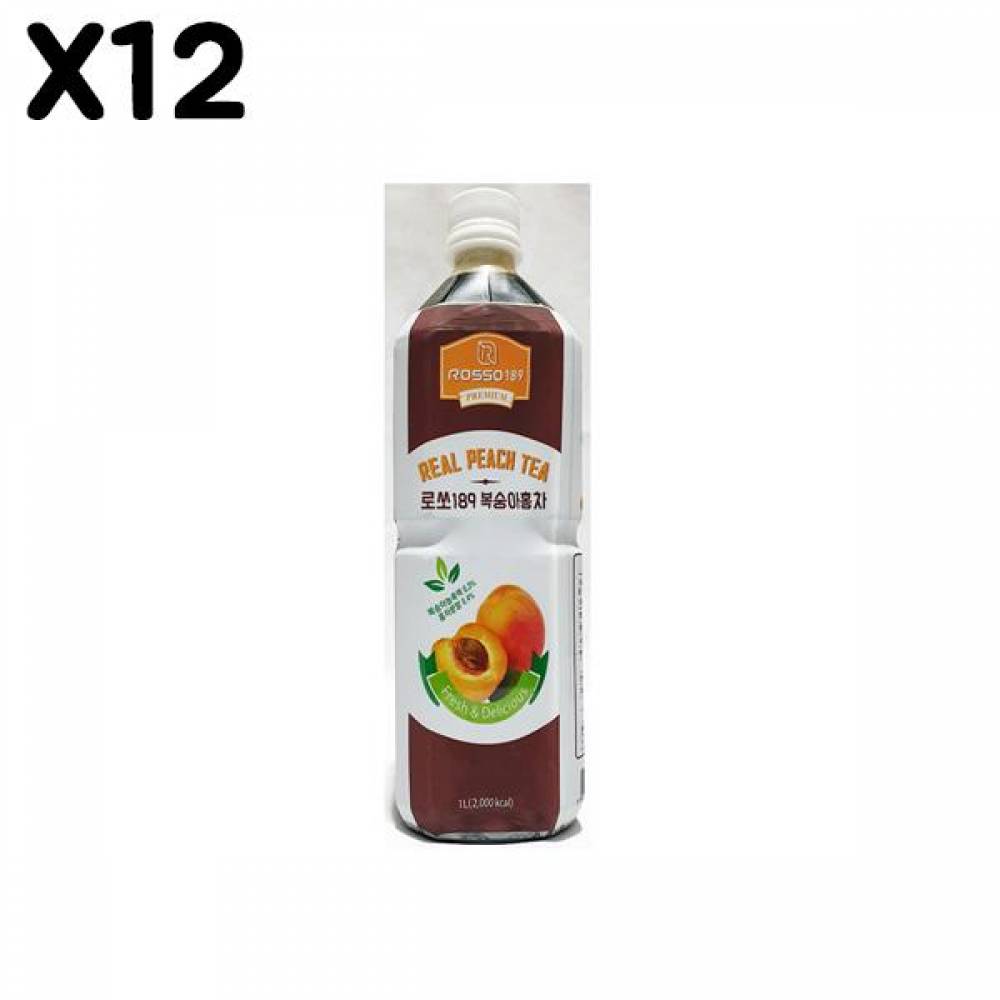 FK 로쏘189 복숭아홍차(파낙스 1L)X12