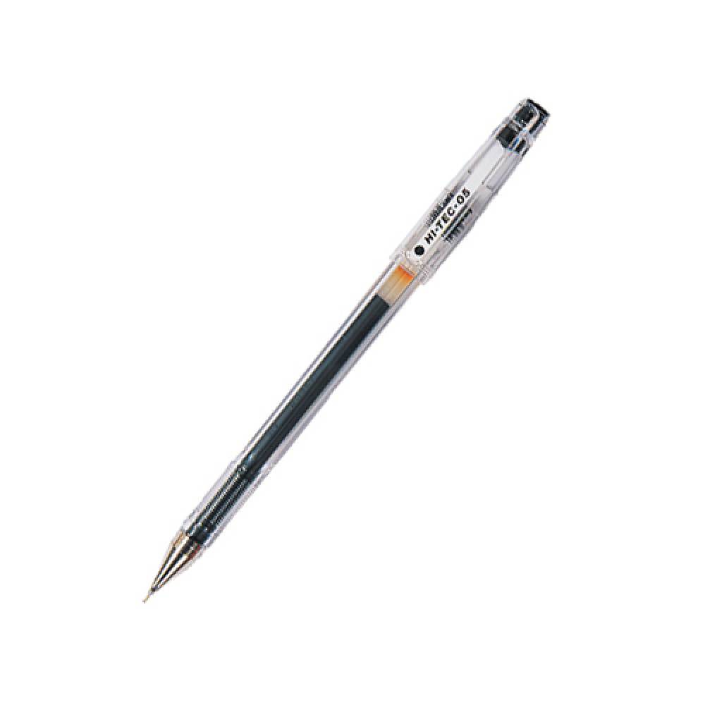 빠이롯트 하이텍 C 0.5mm 흑 볼펜 10개입
