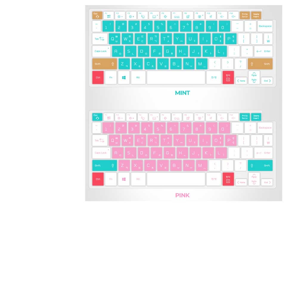 LG 그램14 14ZD90N 노트북 마카롱 문자키스킨