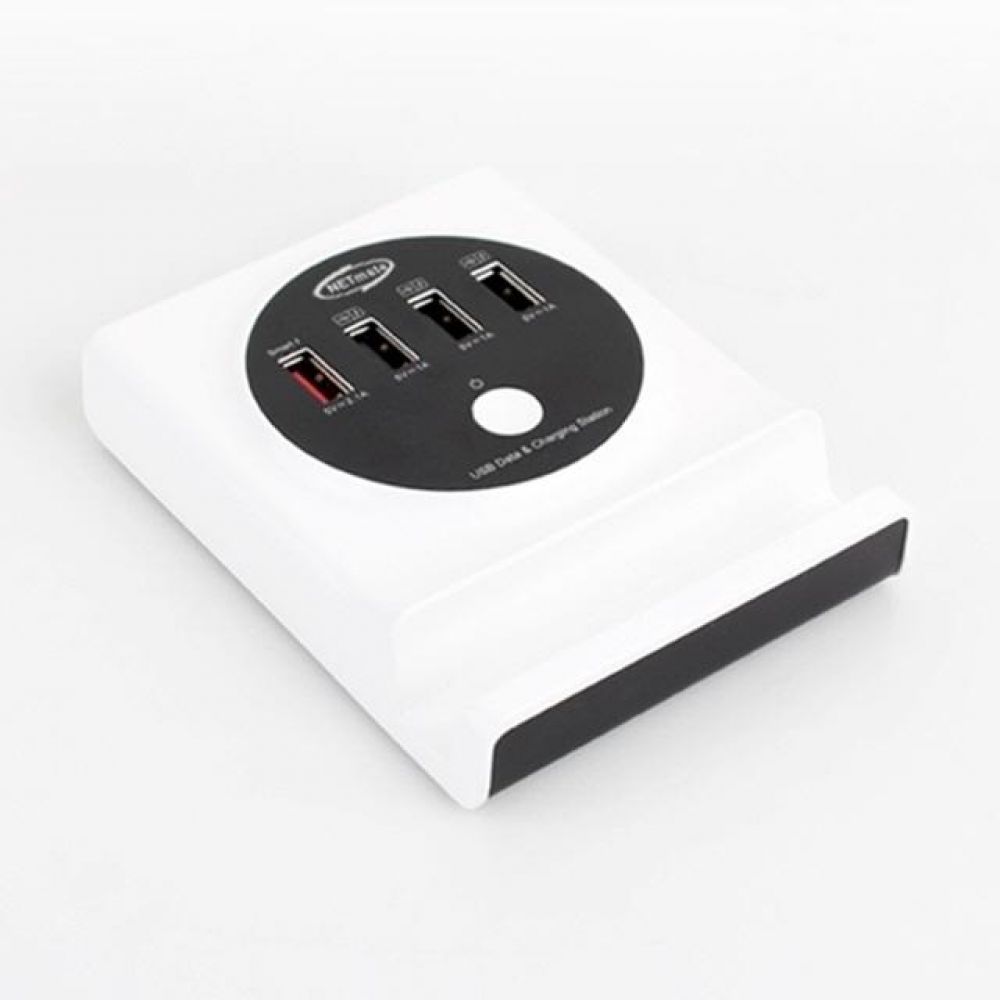 유/무전원 USB2.0 4포트 3in1 허브-OTG   스마트폰 거치대