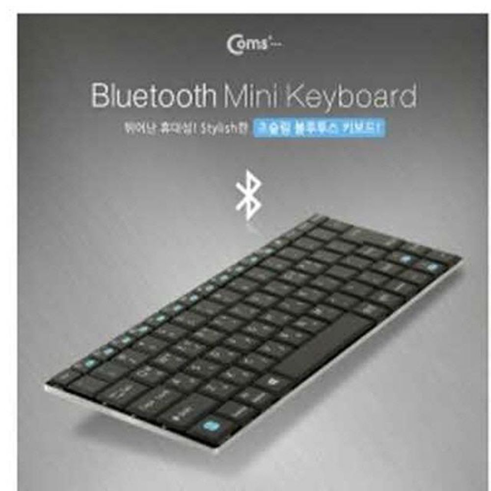 C 무선 초슬림 블루투스 키보드 V3.0 BLACK