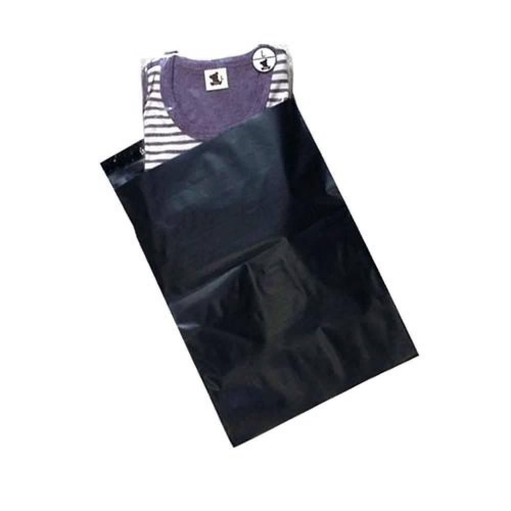 HDPE 포장 택배봉투 48X65cm 접착4cm 200장 BK 0.07mm