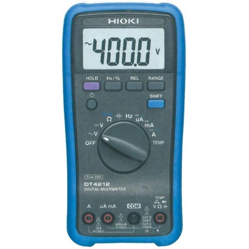 히오키 디지털멀티테스터기(신형) 1000V 10A 40m옴 1452014