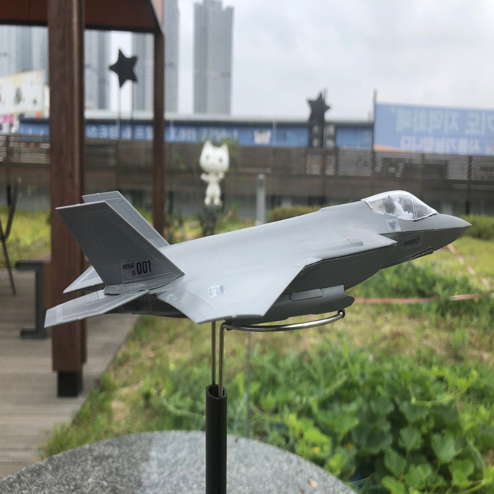 F-35A 라이트닝 스텔스기 공군 ROKAF 파일럿 조종사