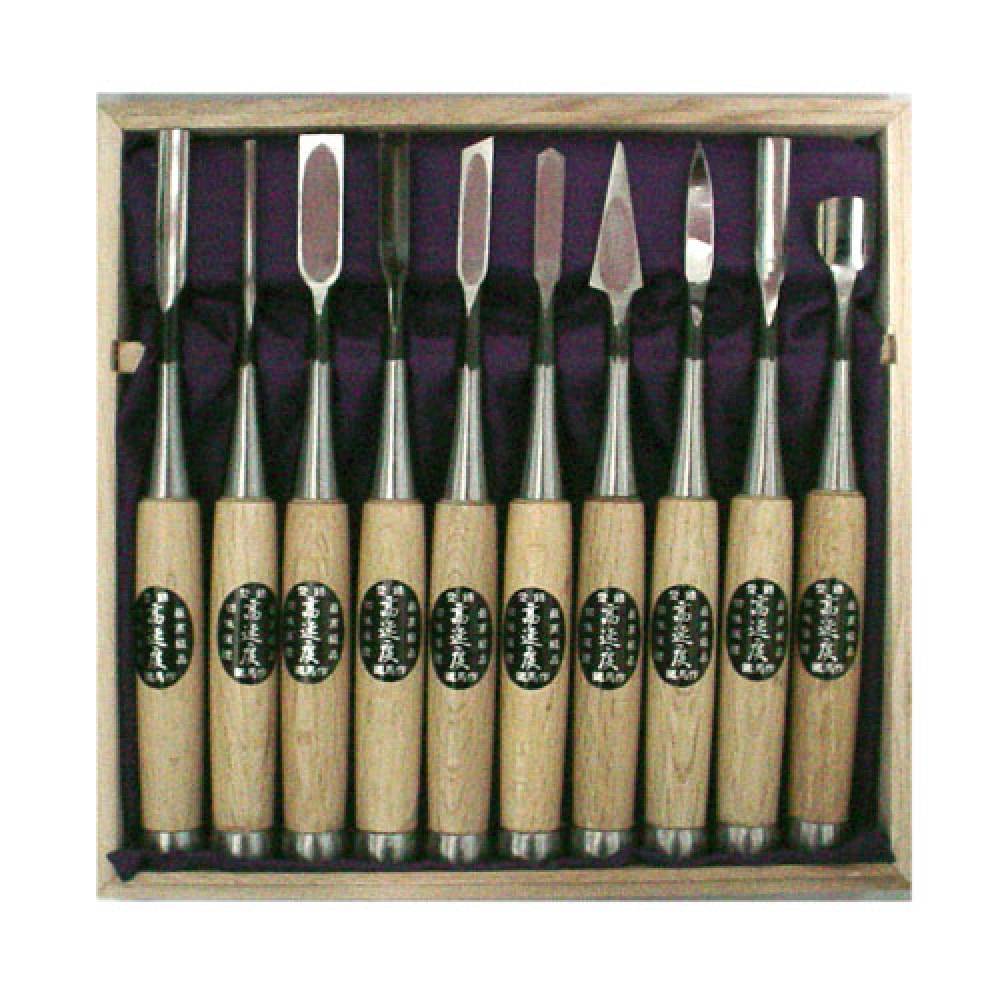 철마 목공조각도세트 고속도 10pcs