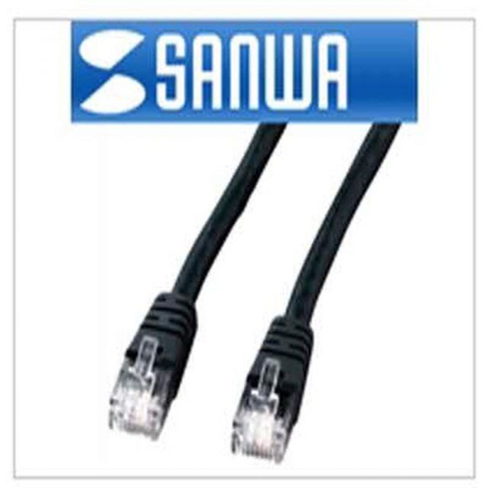 (K)CAT.6E UTP 다이렉트 케이블(블랙) 10M /랜케이블/10G BASE-T 지원/ 500MHz 전송 대역폭/ 단선