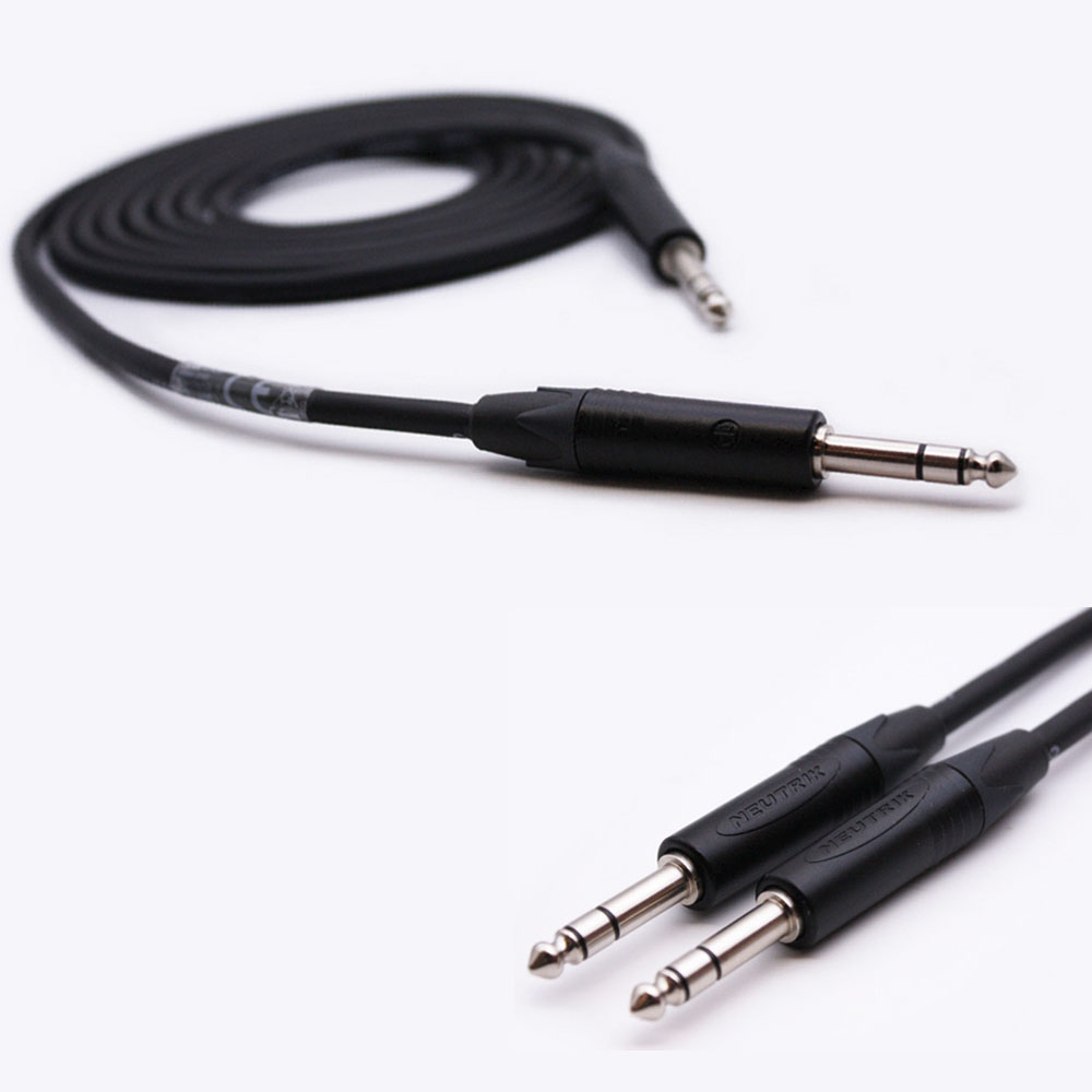 오디오케이블 음향 BK 공연 3m OWmt229 TRS-TRS