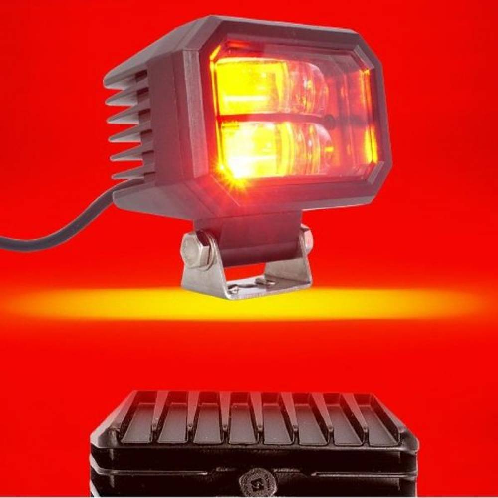 DC12V-60V공용 지게차 LED안전라인램프 와이드빔 레드
