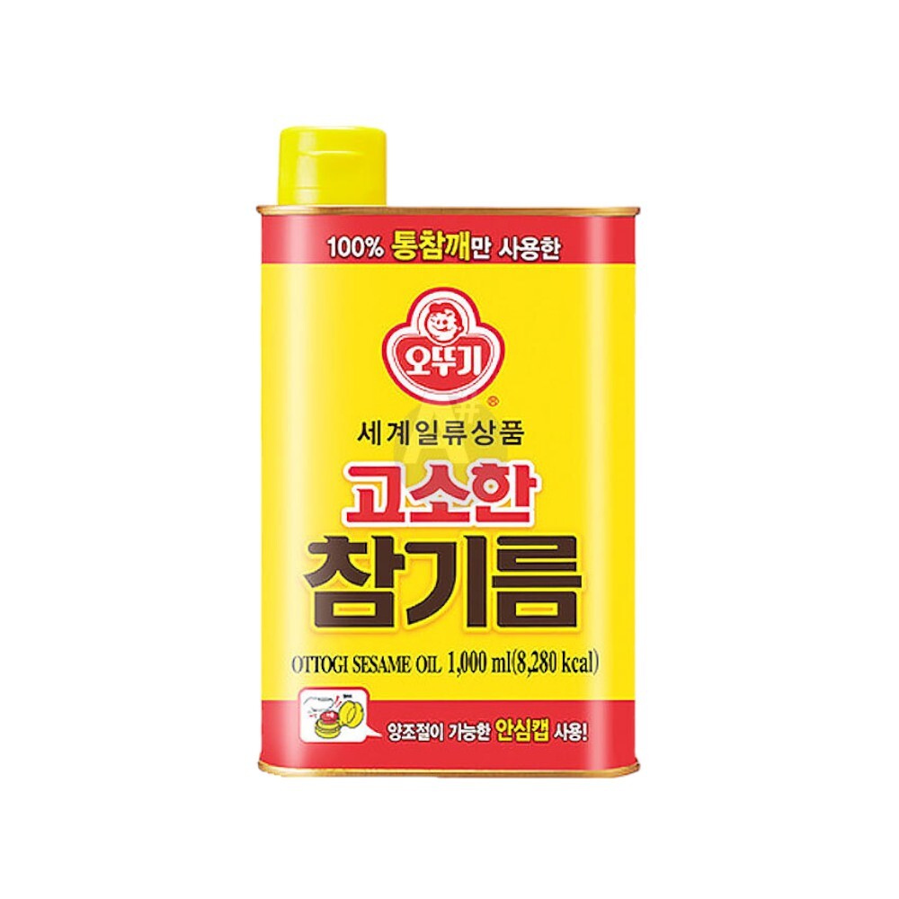 오뚜기 참기름 1L X 8개