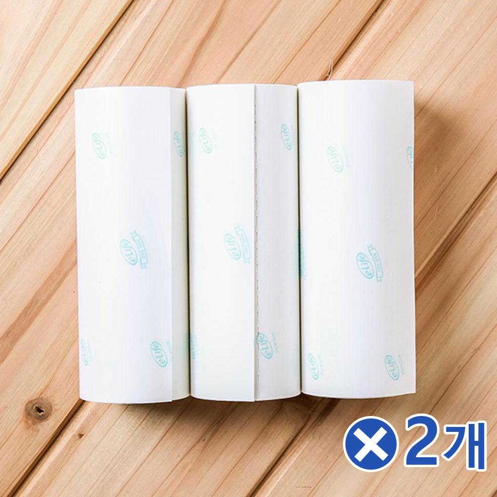 청소용 테이프클리너 리필형 3Px2개 청소테이프