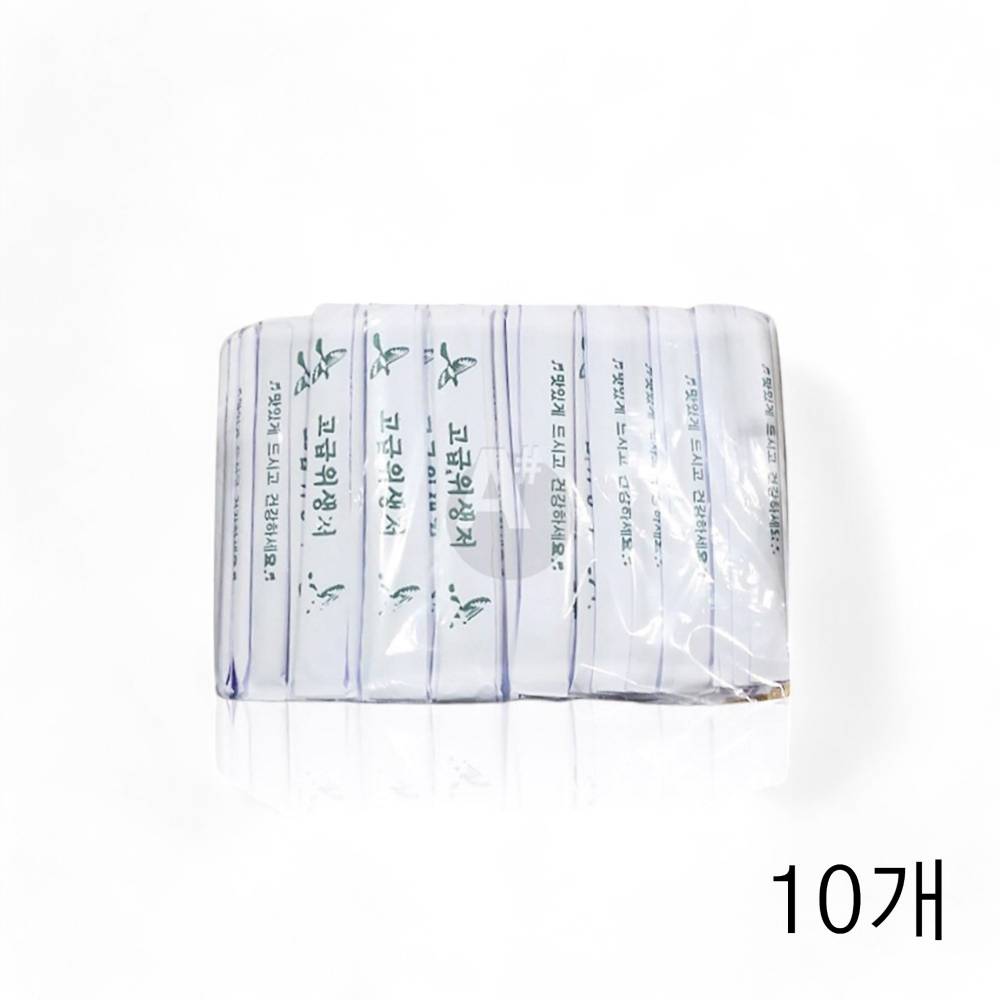 일회용 나무젓가락 종이 개별포장 300입 X 10개 식당용 단체행사 업소용 배달젓가락