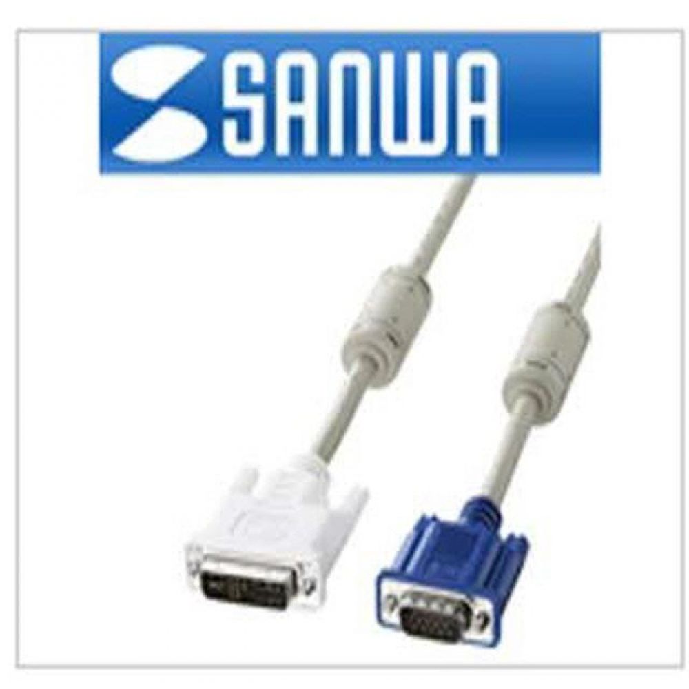 (K)DVI-A to RGB 변환 케이블 2M /DVI-Analog에서 일반 RGB로 바꿔주는 케이블입니다