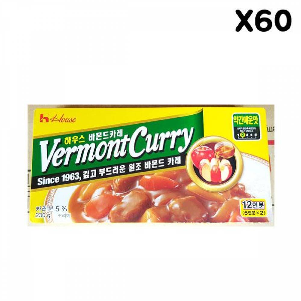 FK 바몬드카레(고형 중간맛 하우스 230g) X60