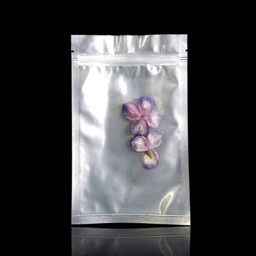 고급 지퍼형 앞 투명 알루미늄 봉투 32X40cm 100매