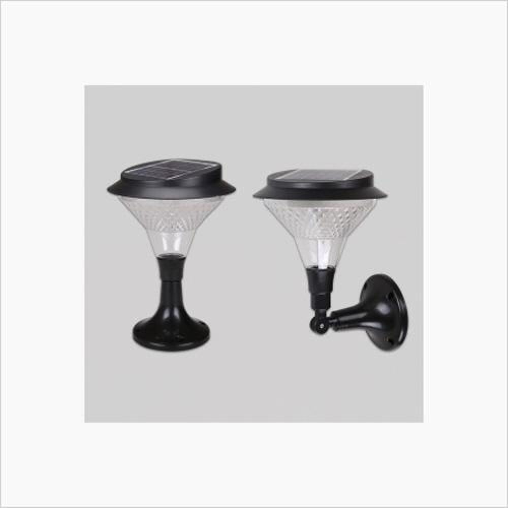 인테리어 경관조명 태양광 60 LED 정원등 벽부겸용