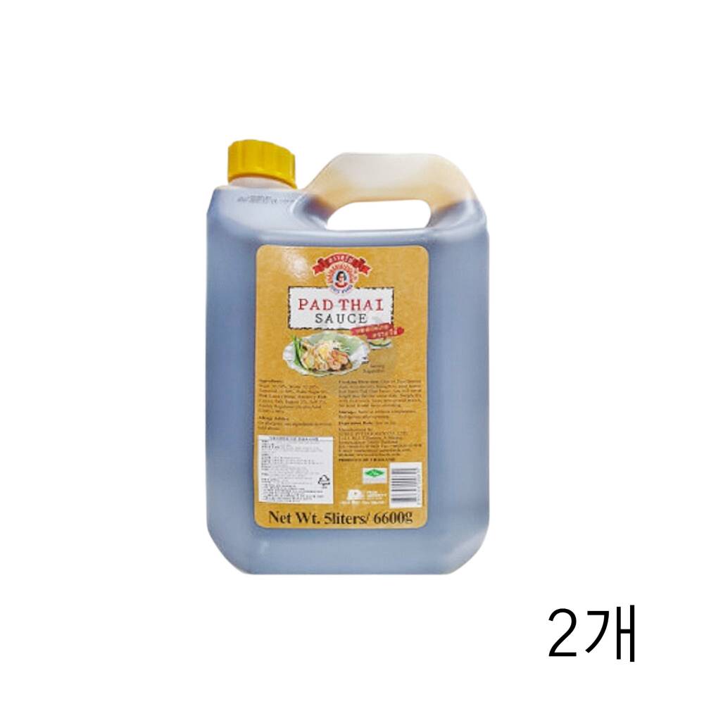 수리 팟타이 소스 5Kg X 2개 태국산 볶음쌀국수소스 대용량 업소용 식자재 팟타이소스