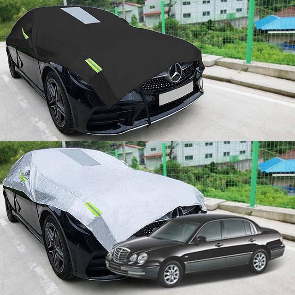 오피러스 자동차커버 반커버 성에방지 커버