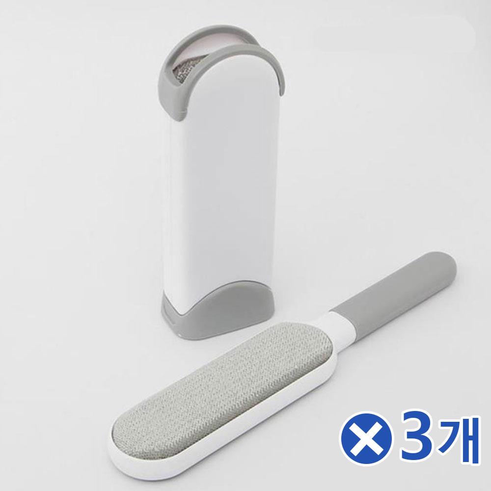 다용도 매직 먼지제거 브러쉬 그레이x3개 먼지털기