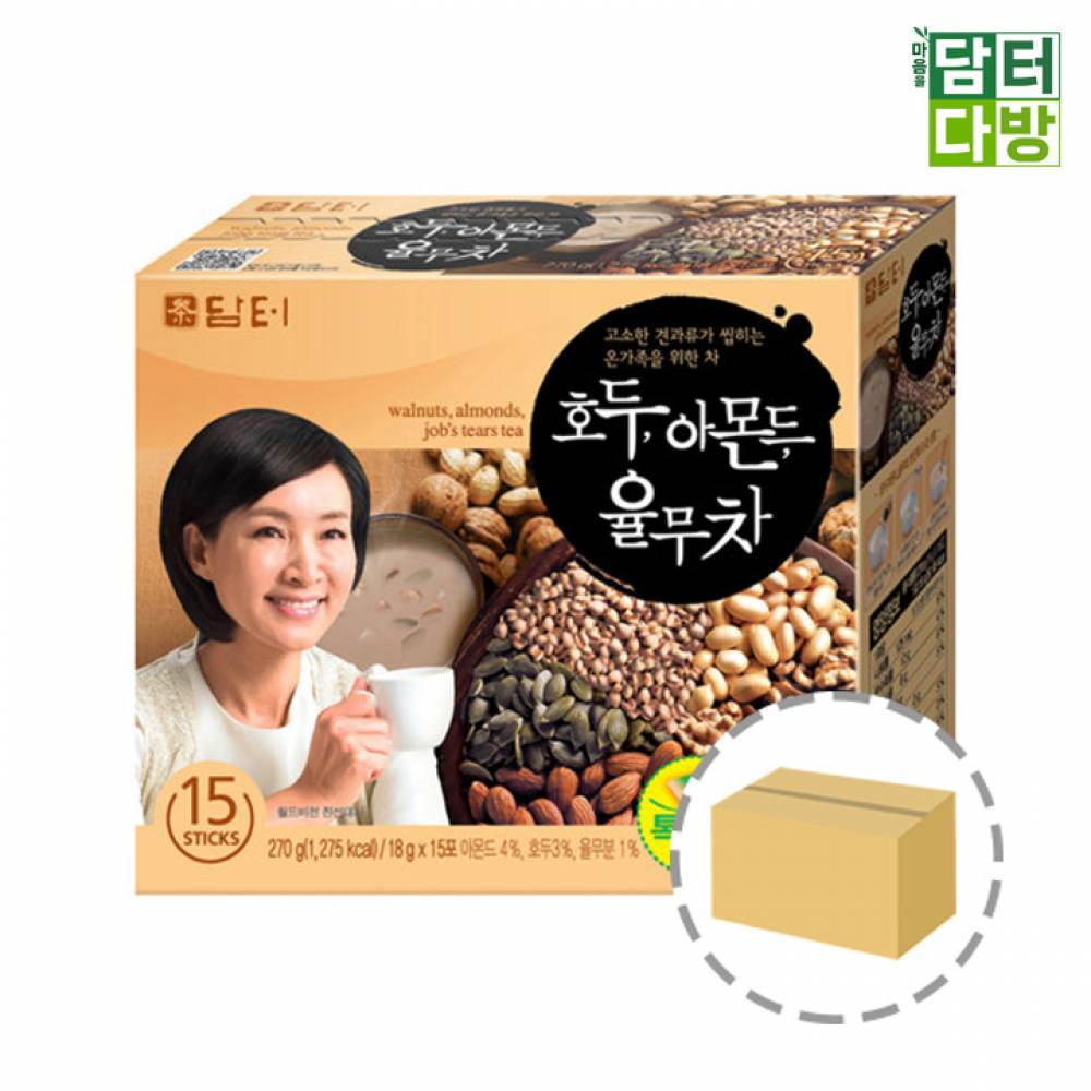 (무배) 담터 호두아몬드율무차 15스틱 1BOX (20개입)