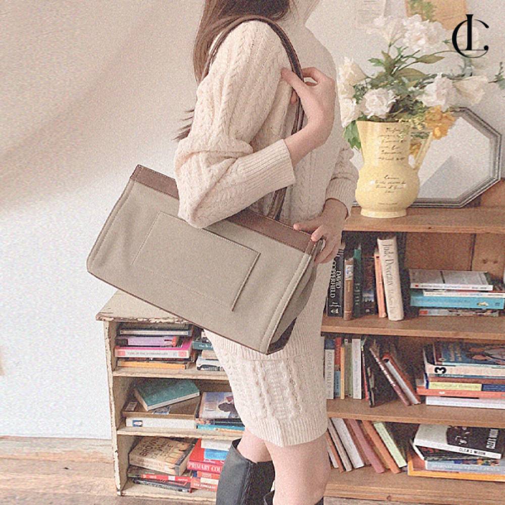 엘케이트 여자 숄더백 쇼퍼백 태블릿수납 보부상 가방 LON051