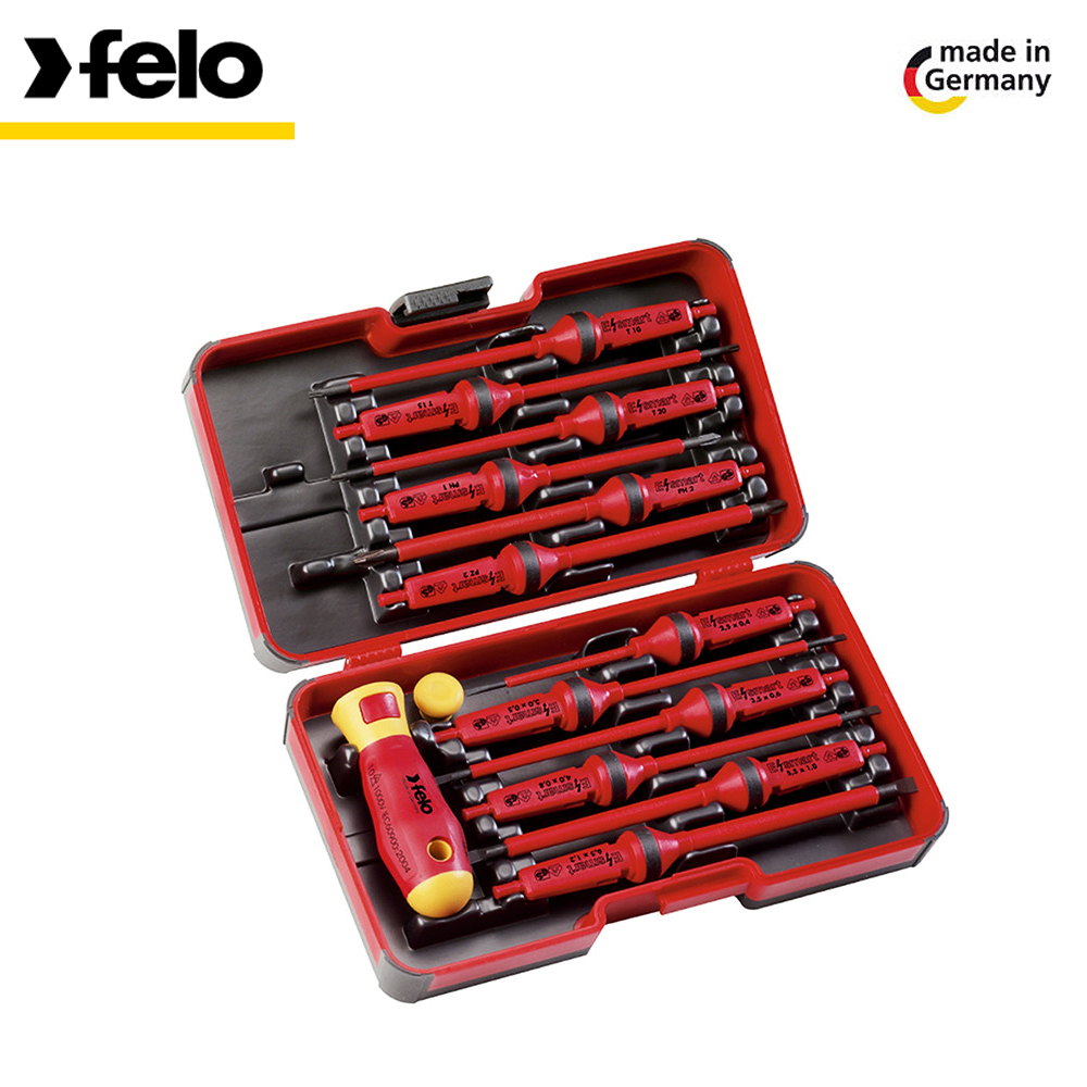 펠로 Felo 독일산 절연 정밀드라이버 14P 세트 063 913 06