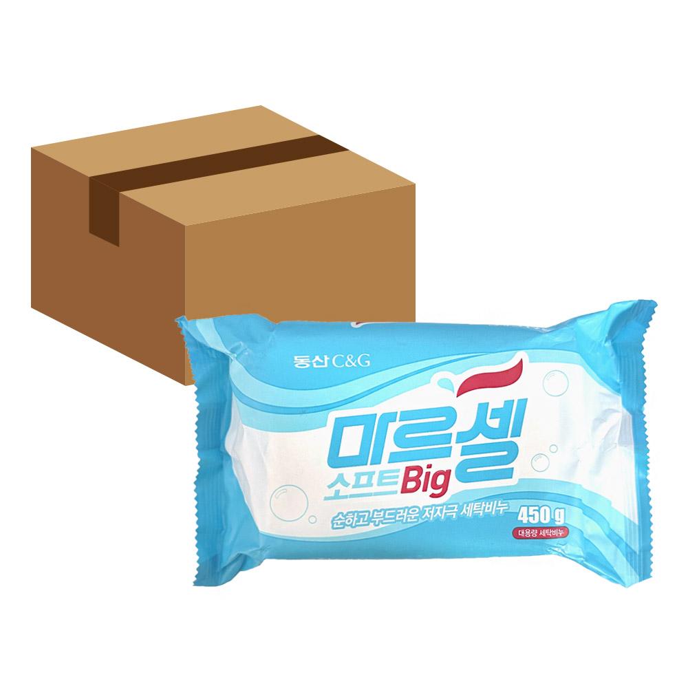 크리오 동산 마르셀 소프트 빅 세탁비누 450g x 24개