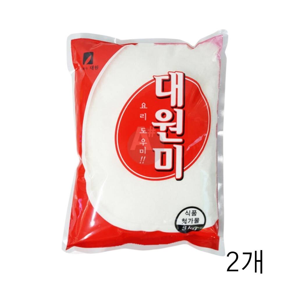 대원 요리도우미 대원미 3kg X 2개 혼합조미료 대용량 업소용식자재 가루조미료