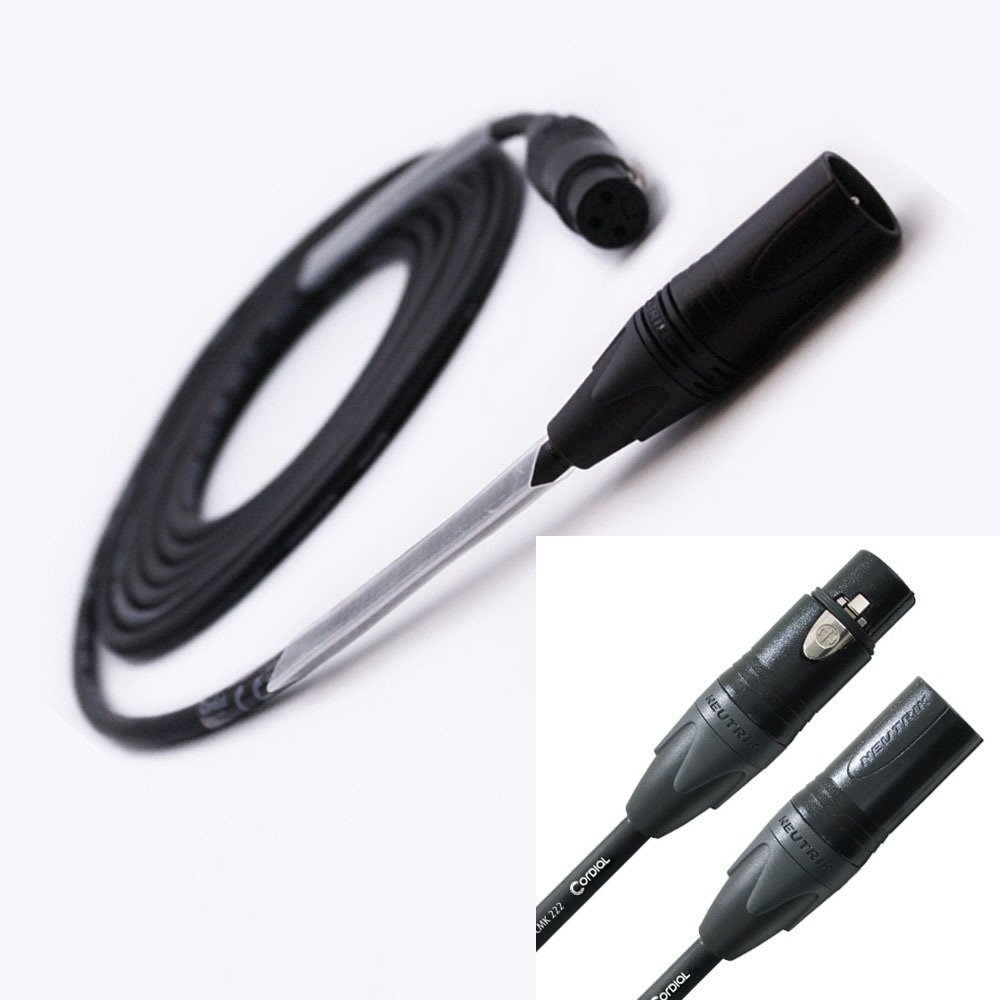OWmt233 BK 7.5m 오디오 XLR-XLR 마이크케이블