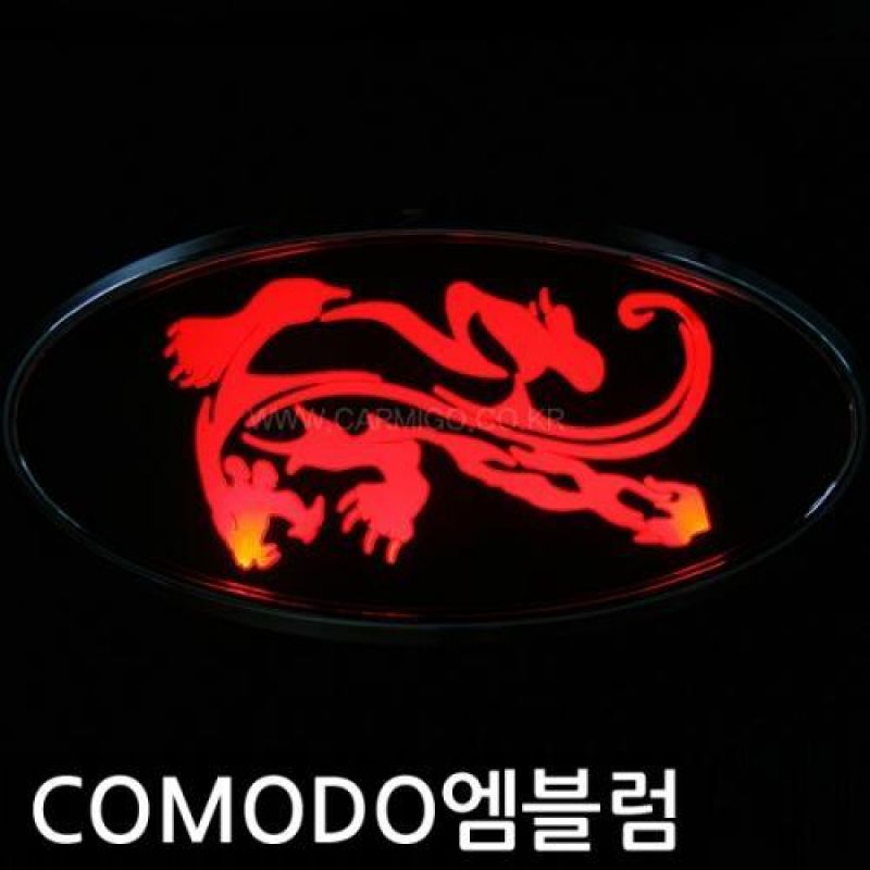 COMODO(비스트) LED 크롬 엠블럼 차량용 엠블럼 카악세사리용품