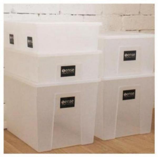 18AO창신리빙 센스정리함 2호 (275*375*110mm)/8개입/수납함/정리함/수납용품/생활용품/다용도함