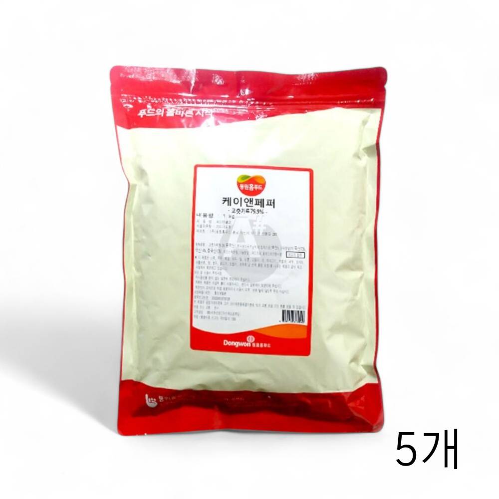 동원홈푸드 케이앤페퍼 1kg X 5개 소떡소떡소스 만들기 떡꼬치소스 매콤소스 씨즈닝