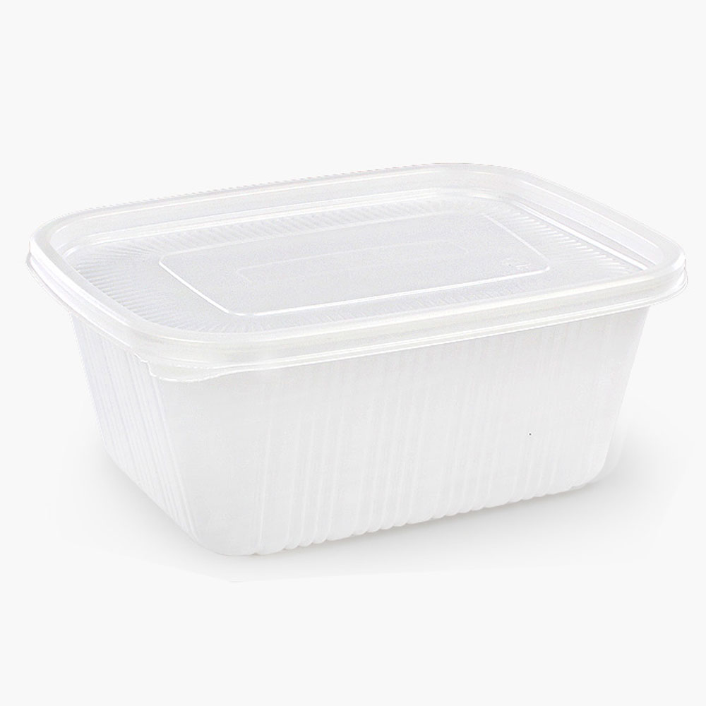 떡볶이 죽 포장용기(230x180x95) 뚜껑포함 200개 세트