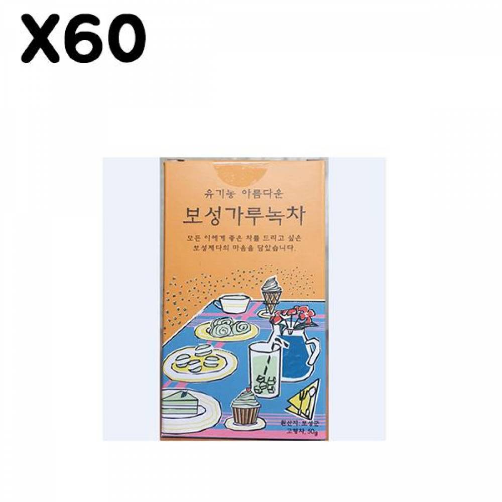 FK 녹차가루(지관 보성 50g) X60