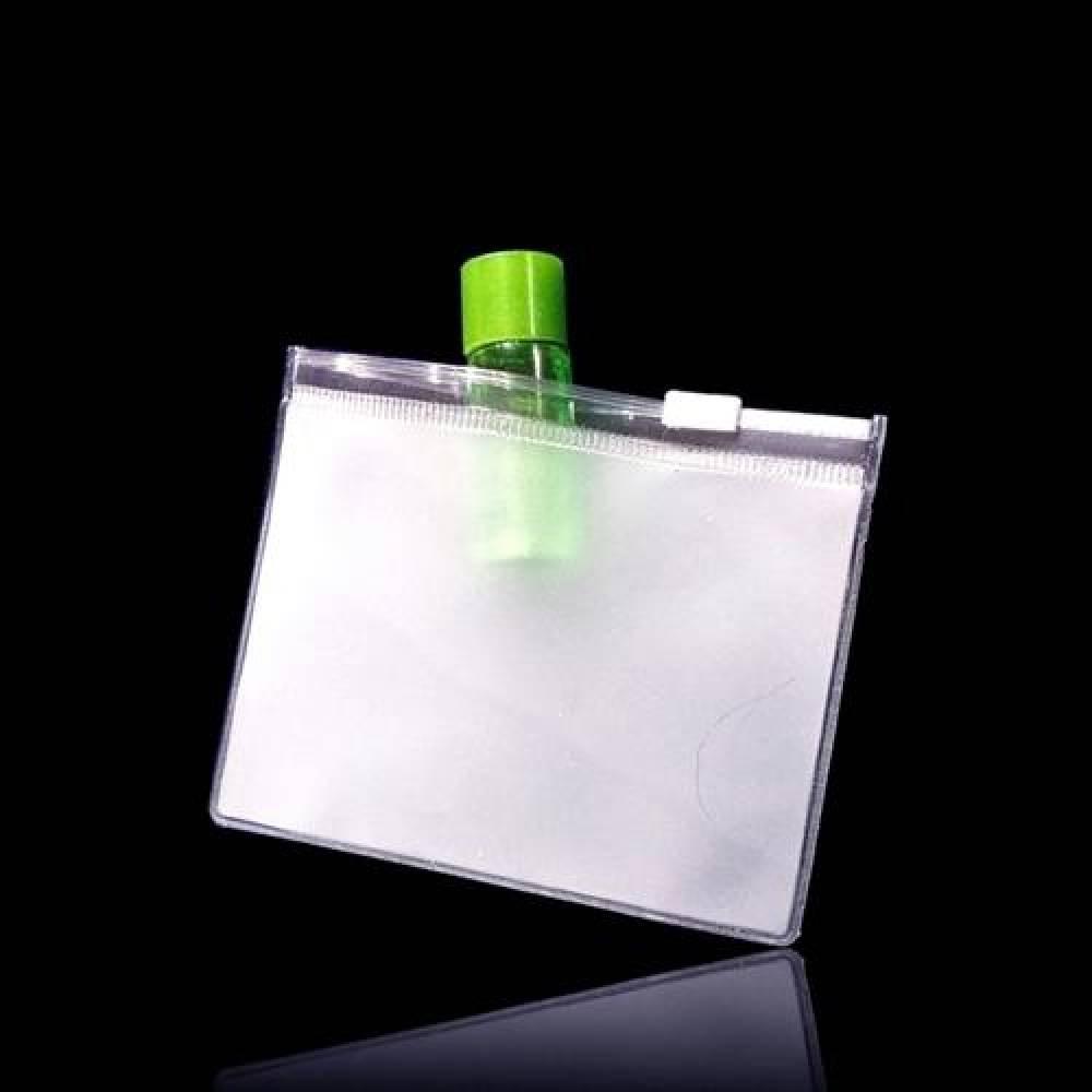편리한 휴대용 PVC 지퍼백 파우치 11cmX9cm 100매