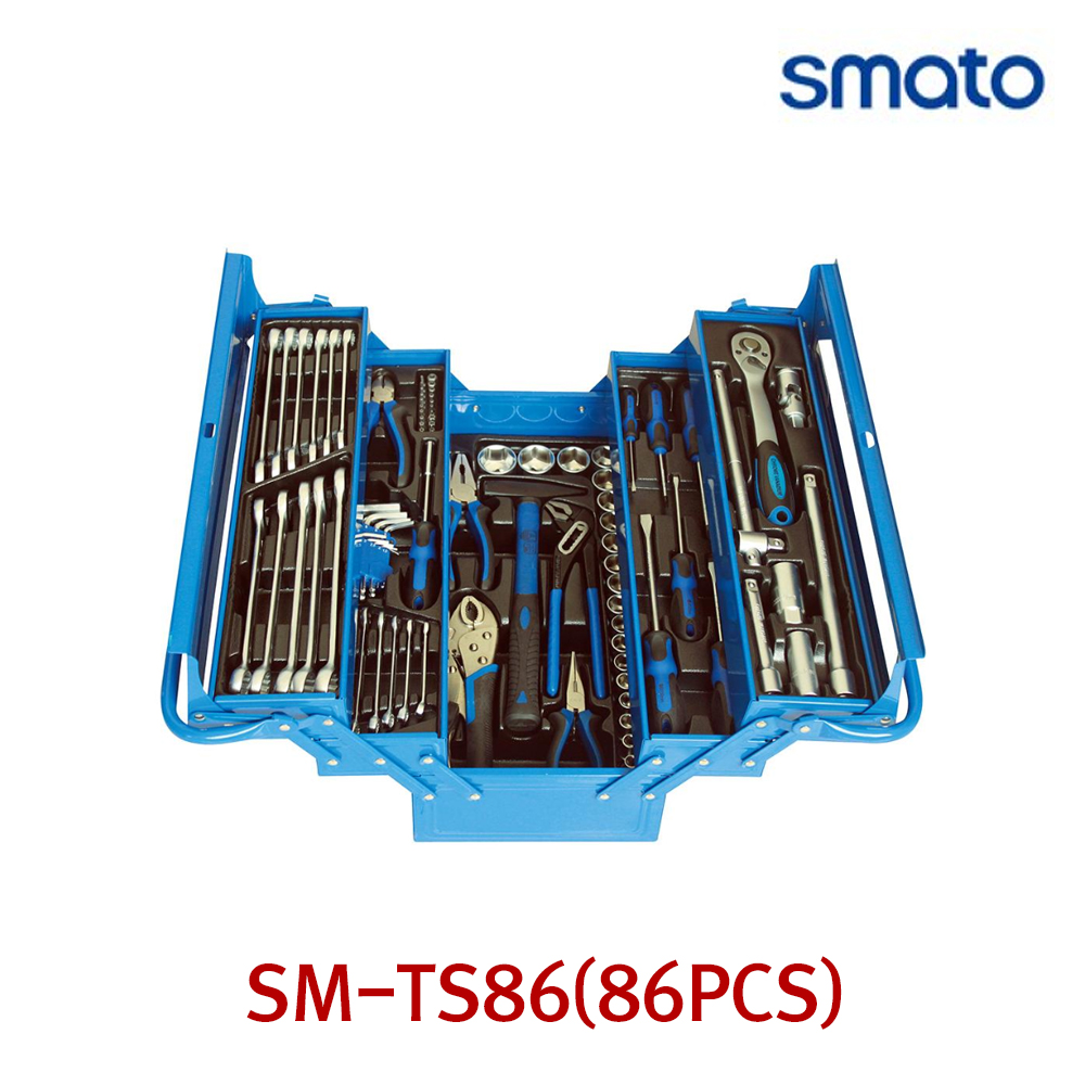 SMATO 스마토 공구세트 다용도공구 86PCS 스틸케이스
