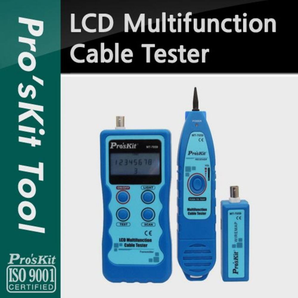 Prokit 케이블 테스터 LCD Multifunction Cable Tester