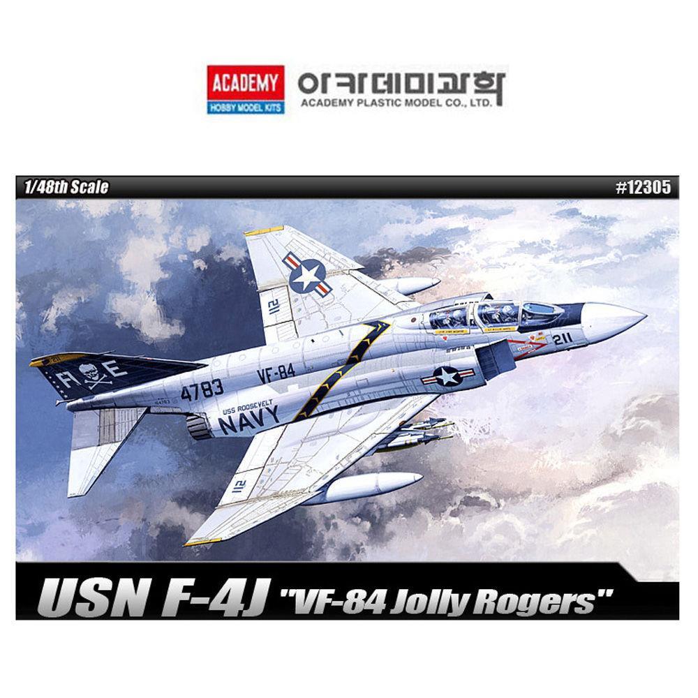 F-4J 미해군 VF-84 로져스대 졸리 비행기 프라모델