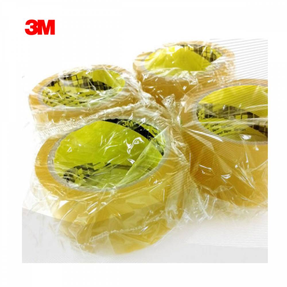 3M 투명 OPP 택배 박스 포장 테이프 50x50m(50개입)