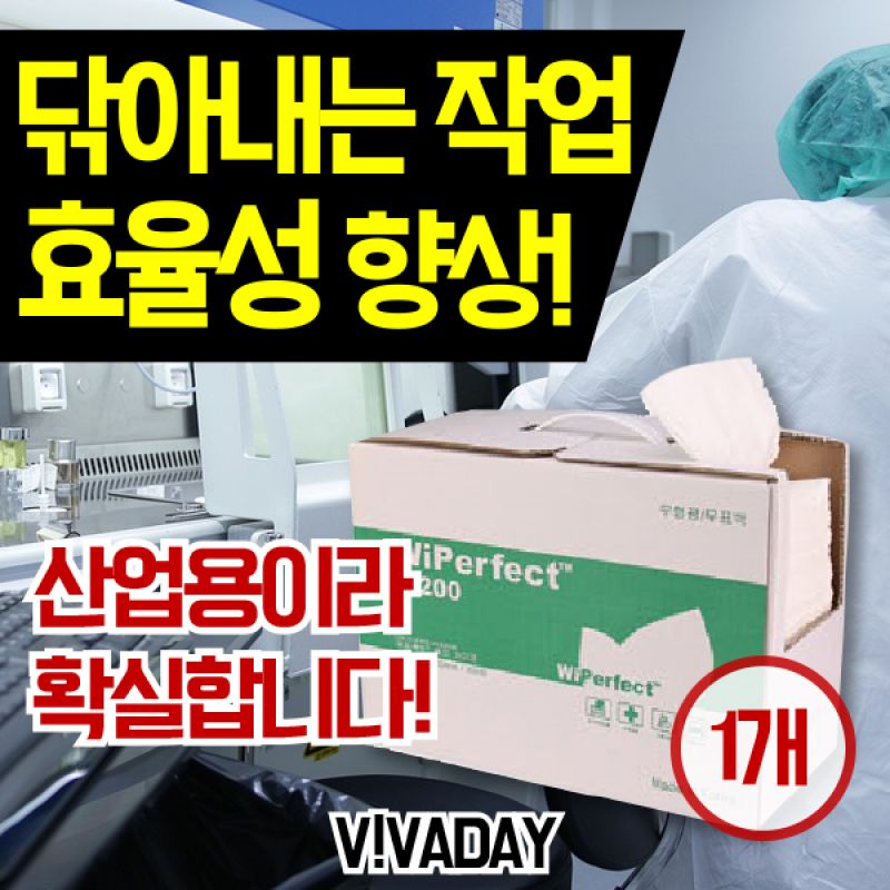 VCQ-H03 스펀레이스원단 폴드 와이퍼 1CASE
