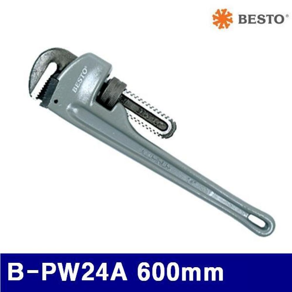 베스토 412-0024 알루미늄파이프렌치 B-PW24A 600mm 2 500g (1EA)
