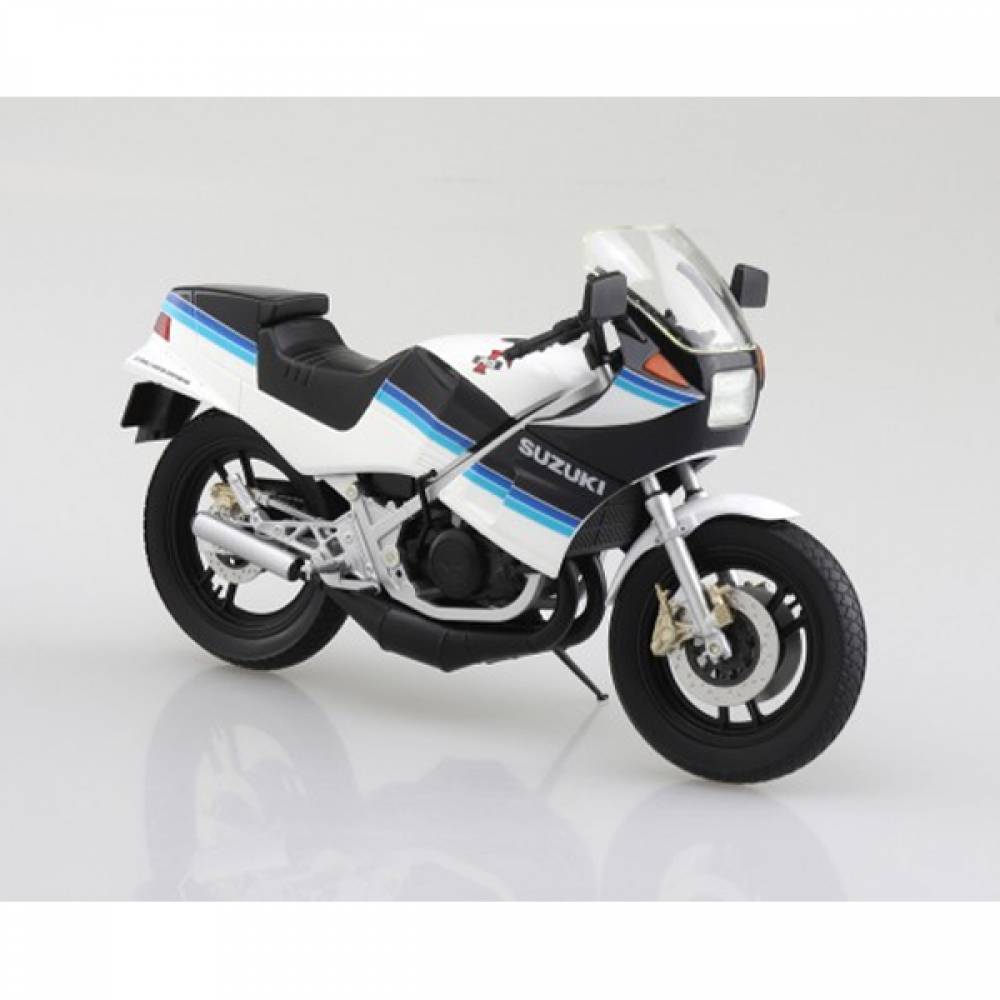완성품 12sc 스즈키 RG250 블루 화이트